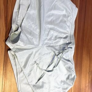 Green athletic shorts from RBX.